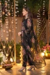 St 212 Faux Georgette With Embroidered Kurta With Bottom Dupatta